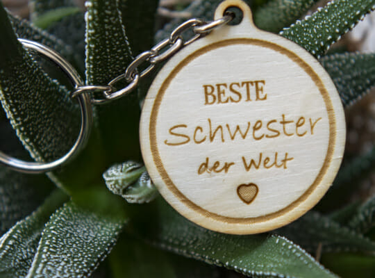 Schlüsselanhänger Beste Schwester